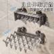 Suction cup sock drying rack with multiple clips drying tools