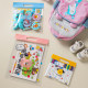 Cartoon cute hand storage bag kindergarten mother and baby going out clothes diapers travel package sealed bag