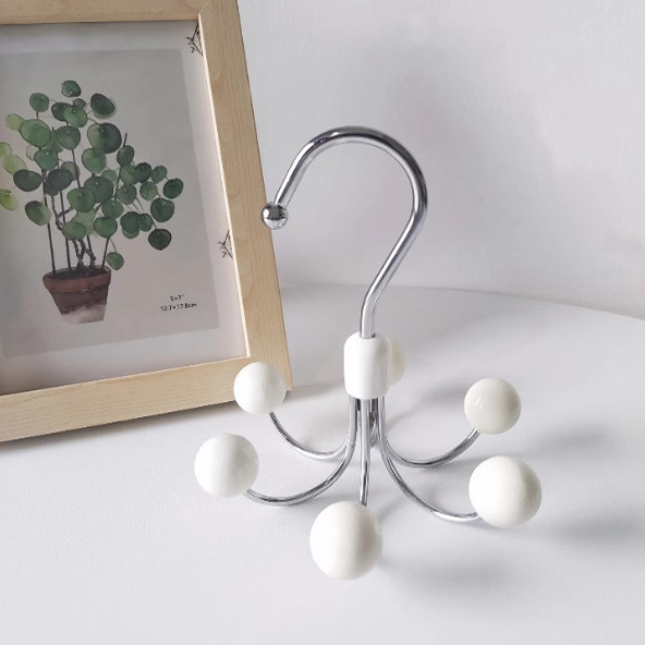 360°可旋转衣柜挂钩家用简约多功能收纳神器寝室日用六爪挂钩,淘宝优惠券,粉丝福利购,淘宝优惠卷