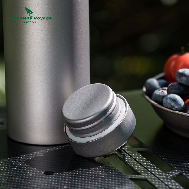 必唯纯钛水壶户外钛水瓶800ml便携野营水杯登山壶单层露营泡茶杯,淘宝优惠券,粉丝福利购,淘宝优惠卷