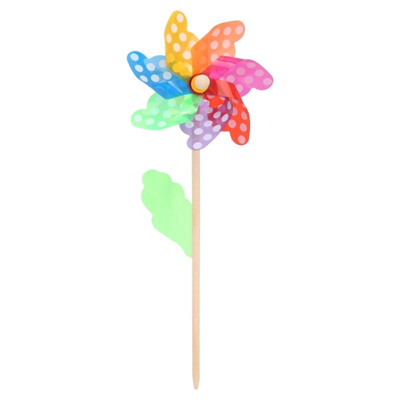 Colorful Pinwheel Wind Wind Spinner Windmill Home Garden Yar - 图1