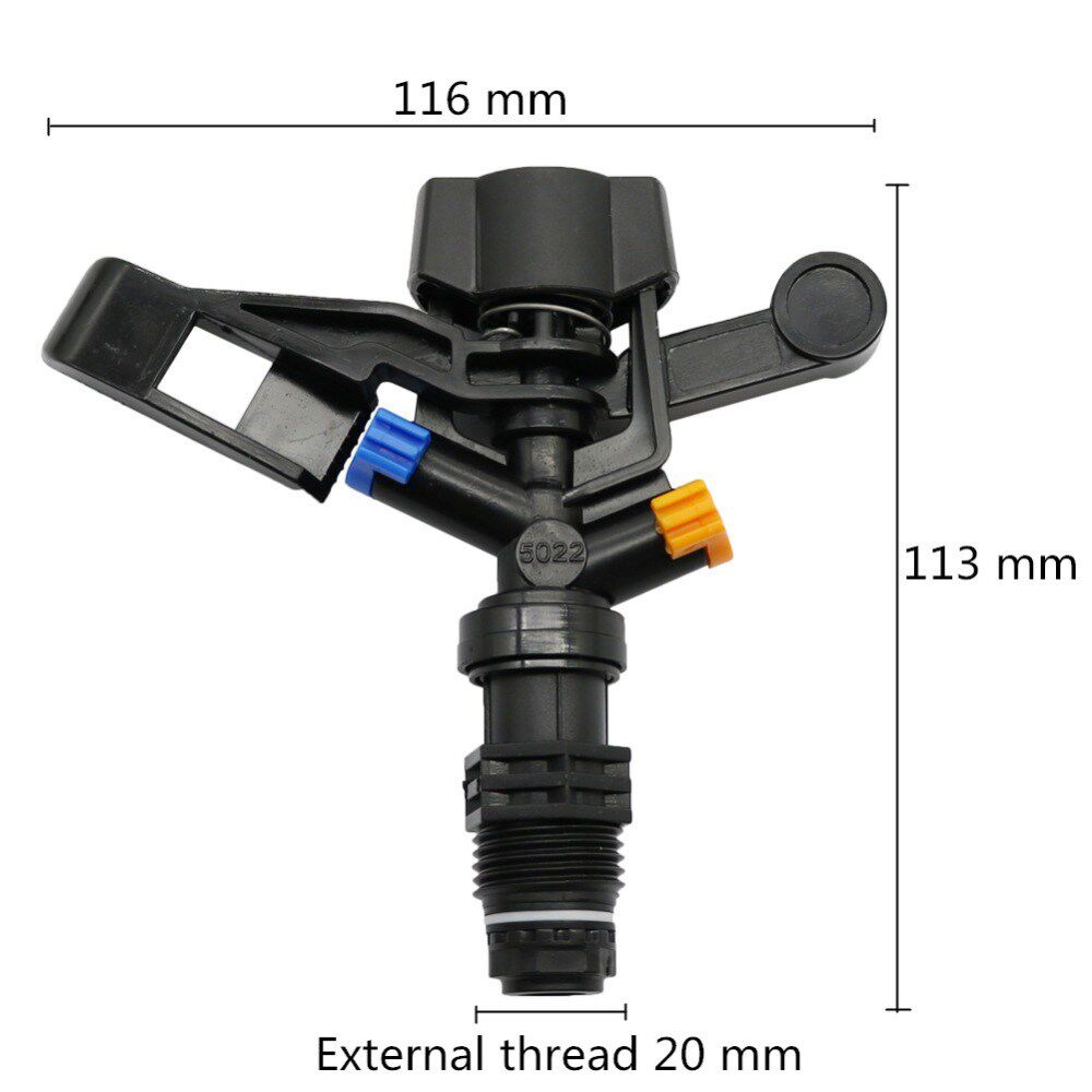 Lawn Irrigation Rotating Sprinkler 360 Degrees Auto-rotate T_虎窝淘