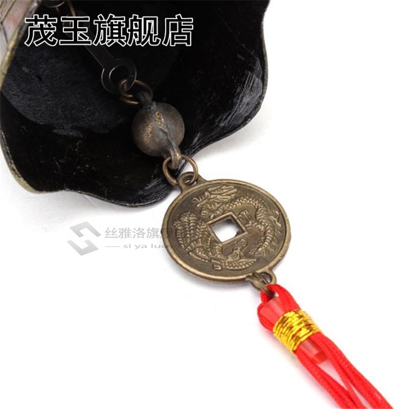 Antique Bronze Bell Car Hanging Bells Peace Car Pendant Ausp - 图2