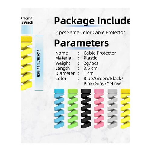 Universal Cable Protector Phone Charging Wire Protection Win - 图3
