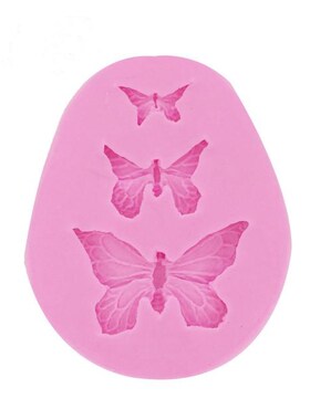 促销1Pcs Sugarcraft Butterfly Silicone molds fondant mold ca