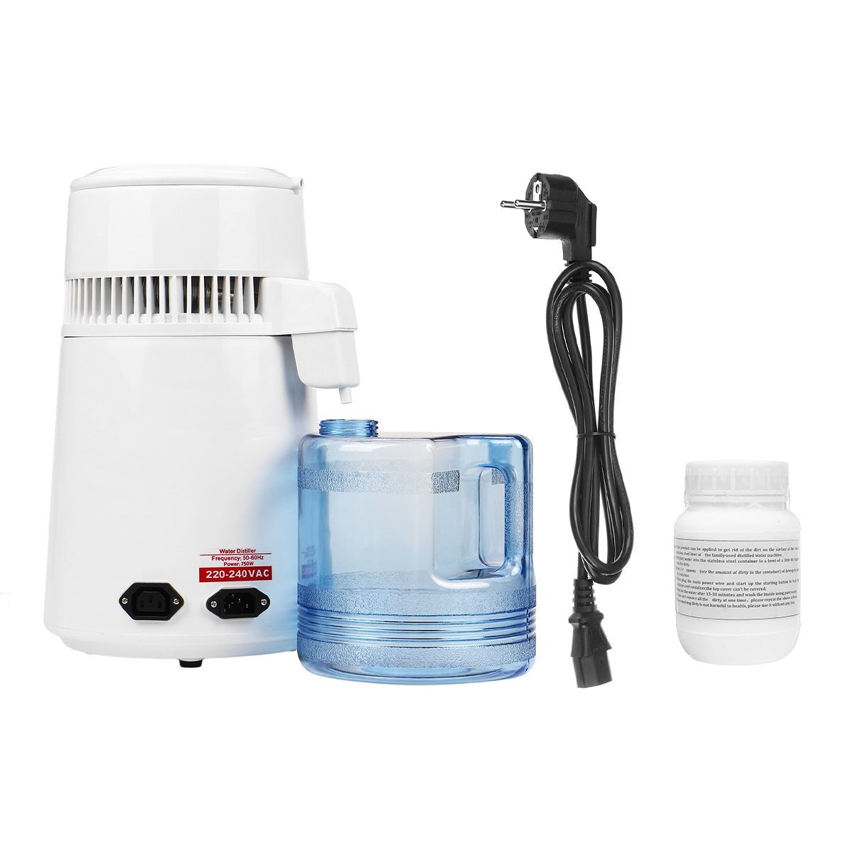 4L Home Pure Water Distiller Filter Water Distilled Machine