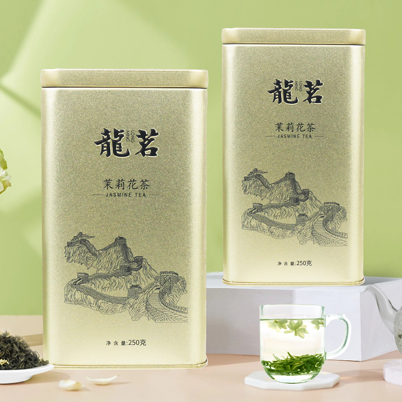 买1送1共500g 特级茉莉花茶 浓香型花茶散装绿茶罐装茶叶2024新茶 - 图0