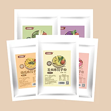 谷香园彩色果蔬饺子粉450g[3元优惠券]-寻折猪