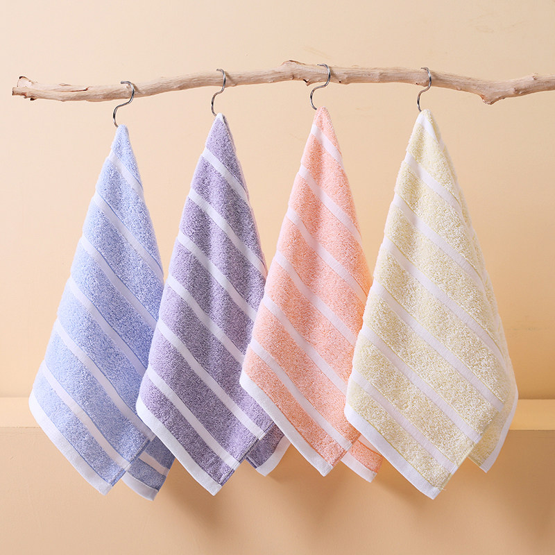 京阪棉屋毛巾2条装纯棉家用洗脸大毛巾洗澡吸水不掉毛男女情侣款