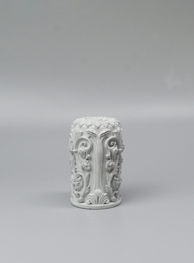 混凝土摆件 浮雕柱造景桌面装饰家居软装摆件摄影道具扩香石FZ351