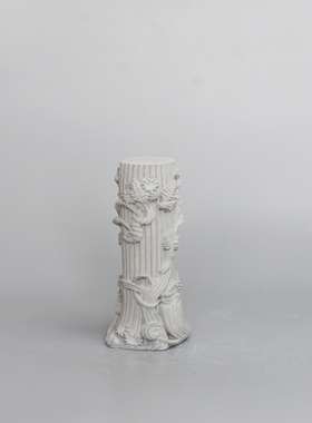 清水混凝土摆件 拉花柱 罗马柱欧式工艺品拍摄造景扩香石DZ305-3