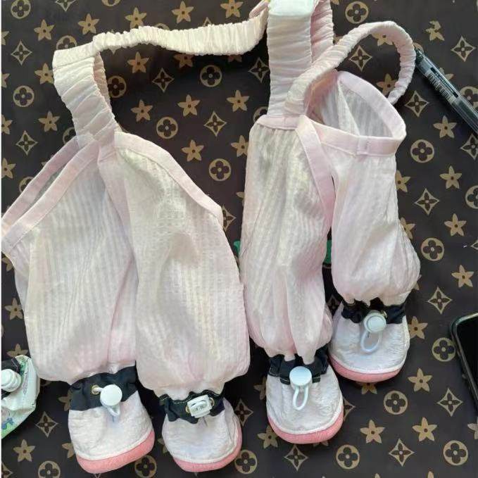 狗狗外出防尘裤狗狗防脏裤腿儿狗狗连鞋防脏裤比熊泰迪狗腿套洋气,淘宝优惠券,粉丝福利购,淘宝优惠卷