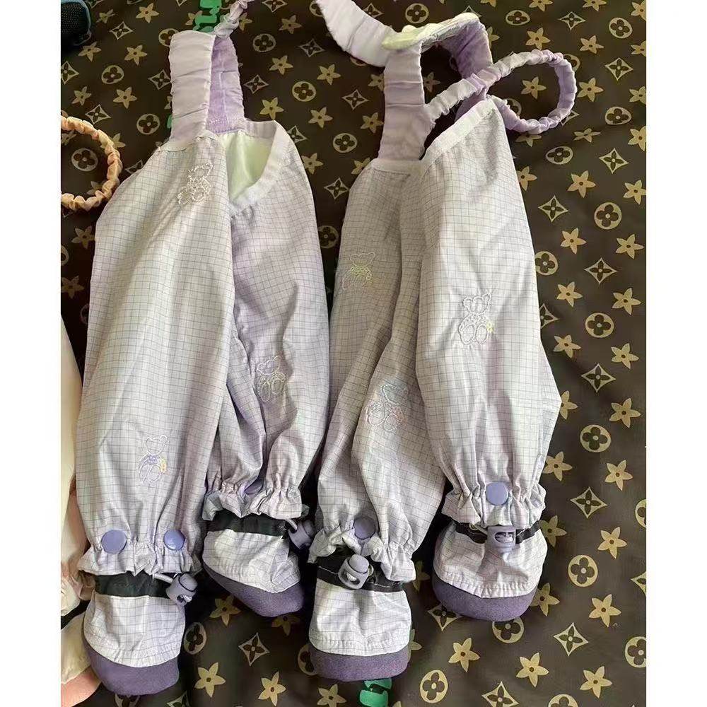 狗狗外出防尘裤狗狗防脏裤腿儿狗狗连鞋防脏裤比熊泰迪狗腿套洋气,淘宝优惠券,粉丝福利购,淘宝优惠卷