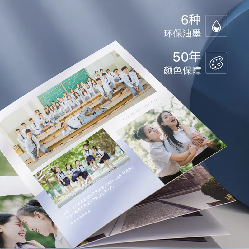 桃智冲洗照片打印加相框绒相纸打印人像画5 6寸 7寸 8 10 A4 16寸 - 图1