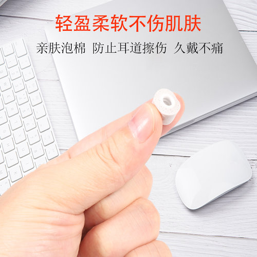 适用铁三角ATH-IM70/IM50/CKR10入耳式慢回弹耳机套通用耳塞耳帽 - 图1