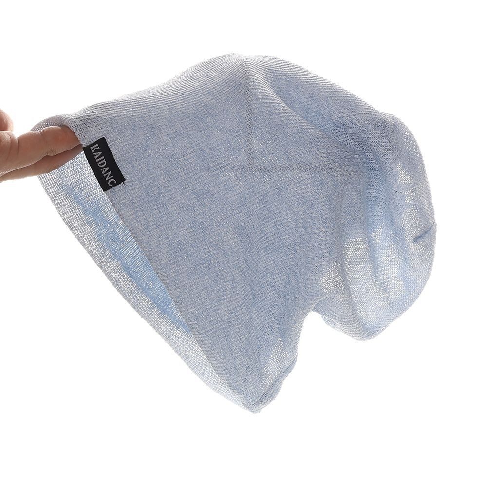 2025新款针织堆堆帽女夏亚麻透气帽子贵妇级套头帽宽松版包头帽,淘宝优惠券,粉丝福利购,淘宝优惠卷