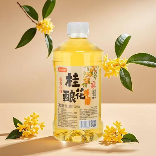 【拍一发三】桂花酿糯米发酵低度酒甄选原料低度甜酒1L/瓶装 - 图3