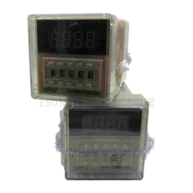 数显时间继电器DH48S(JSS48A)-1Z 2Z DC24V AC220V欧富电气配底座 - 图0