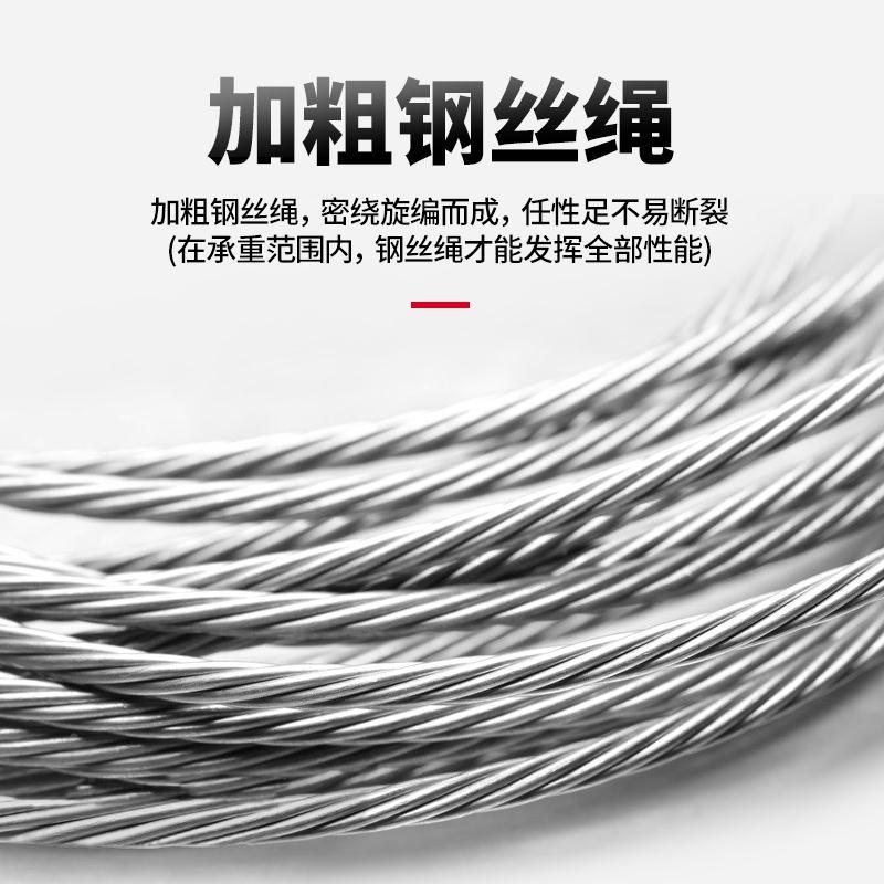 铝壳电动葫芦220V多功能提升机家用1吨小型起重吊机380v卷扬机 - 图3