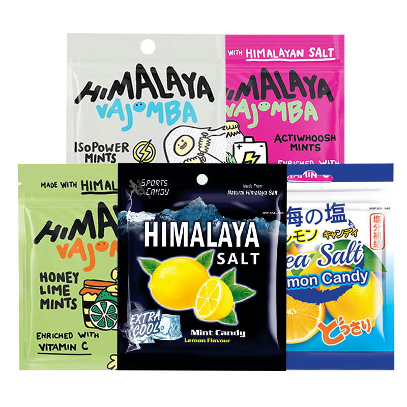 大马碧富薄荷咸柠檬糖清凉海盐咸柠糖himalaya马来西亚进口润喉糖