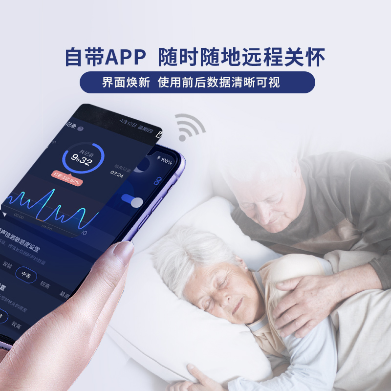 nitetronic添眠智能止鼾枕Z1P高低可调防打呼噜德国睡眠仪颈椎枕 - 图3