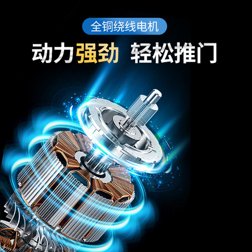 电动大门直臂开门机电机全套别墅庭院遥控八字自动开关门器掩门机 - 图3
