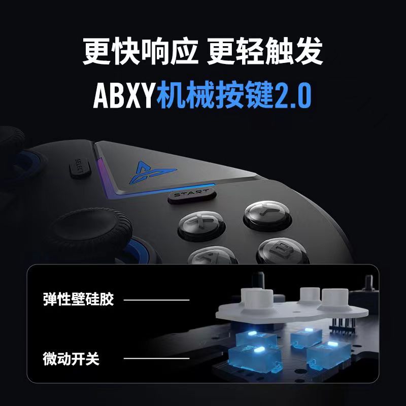 飞智黑武士3ProEVA联名switch手柄无线蓝牙手柄幻兽帕鲁PC电脑steam体感手机ios原神xbox游戏手柄王国之泪 - 图0