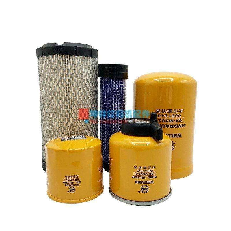 坤林适用山猫E17 20挖掘机机油柴油空气格风格液压回油滤芯滤清器,淘宝优惠券,粉丝福利购,淘宝优惠卷