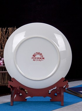 速发办德镇陶财像赏看盘镇宅招瓷景公室柜子装饰工艺纪念品摆件