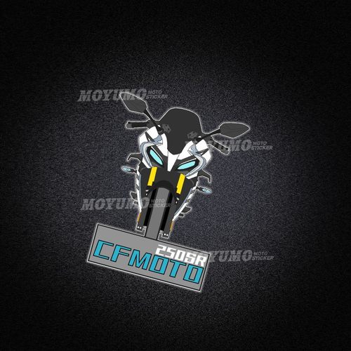 适用春风250SR车头贴纸摩托车拉花个性创意贴花装饰改装配件 - 图2