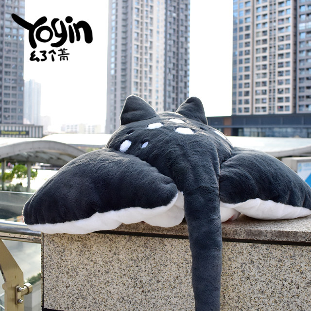 Yogin got a jingray cat plush toy