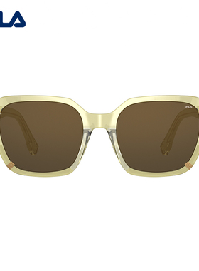 FILA 斐乐眼镜23秋冬新品防紫外线 太阳镜复古小方框墨镜潮SFI915