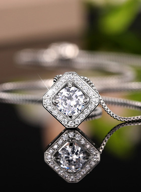 Diamond Necklace Simple Design Feeling Temperament Luxury