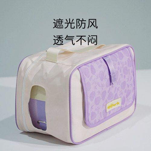 咕噜鹦鹉外出笼笼衣便携式鸡盒遮光透气鸟笼遮光罩鸟笼子防溅罩 - 图0