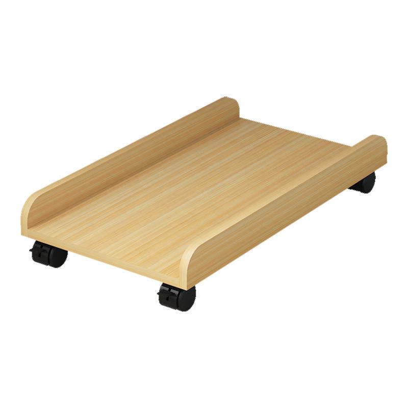 Desktop computer host bracket, under-table storage rack, mobile pulley chassis base, tray bracket, large trailer