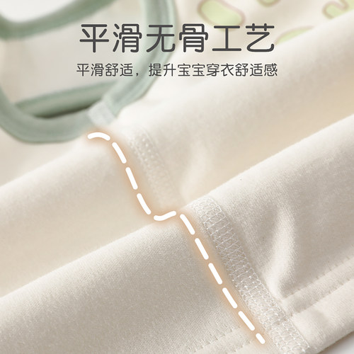 婴儿马甲春季夹棉小月龄宝宝衣服春装外穿洋气秋冬保暖坎肩马夹男 - 图1