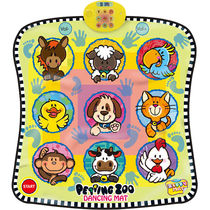 Crowdship Hop Dance Blanket 2 Music cushions 5 Baby 6 Morning teaches 4 Girls 3-year-old Childrens Toy Girl birthday gift Small