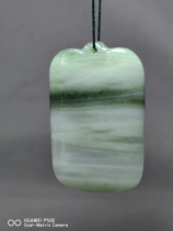 Unique mountain jade dank green and white stock landscape peace with no sign of jade moisturizing beauty a landscape map