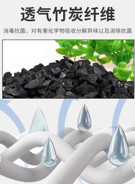 竹炭护膝加绒保暖老寒腿关节疼痛缓解护膝垫男女通用
