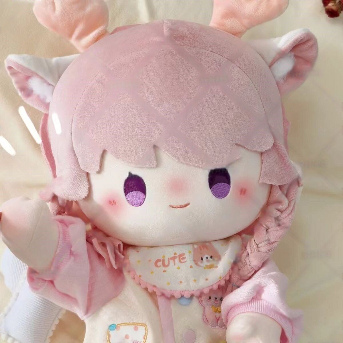 王者荣耀玩偶原创王者荣耀瑶属性40CM棉花娃娃高颜值毛绒玩偶公仔游戏周边同人