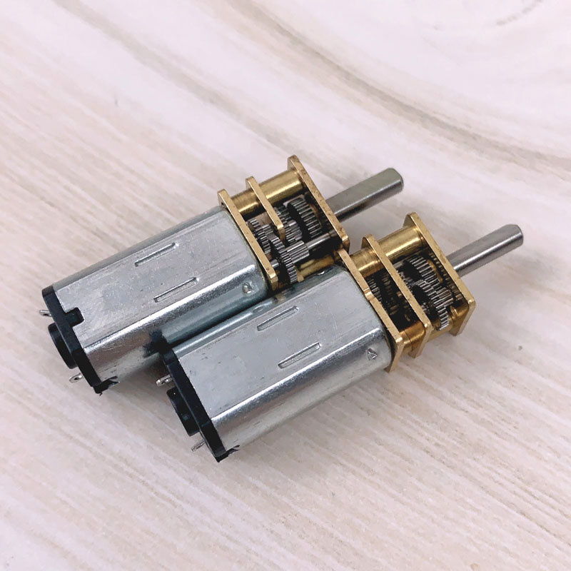 JA12-N30减速电机微型小电机低速马达智能锁小车金属齿轮3V6V12V - 图2