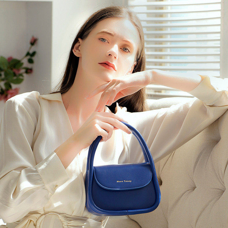 女士翅膀包法式小清新轻奢手提包 MarcToney女士包袋