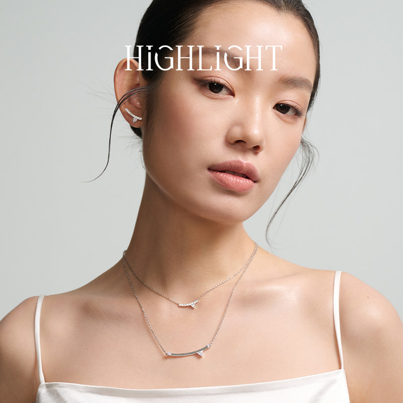 高光时刻  微笑系列耳饰/项链 轻奢气质优雅高级感配饰女生日礼物