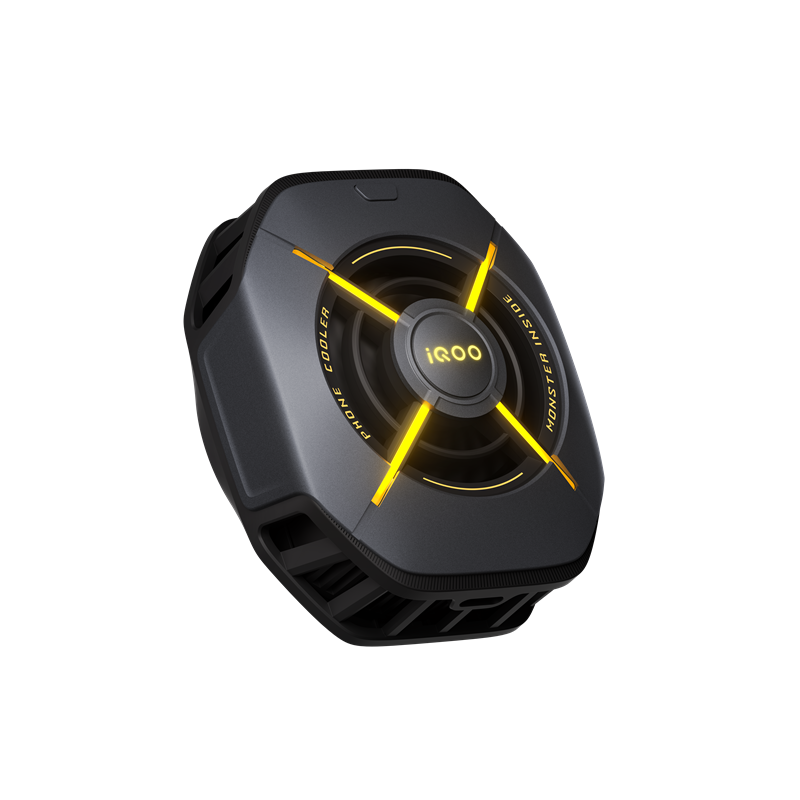 vivo iQOO磁吸散热背夹Pro手机降温散热器磁吸夹式直播电竞吃鸡手游神器半导体制冷散热风扇适配苹果小米华为 - 图2