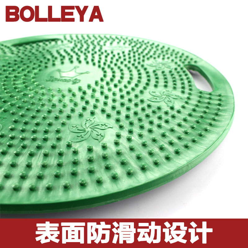 BOLLEYA餐桌转盘轴承冷轧板软橡胶防滑耐用圆桌玻璃转盘底座双面 - 图1