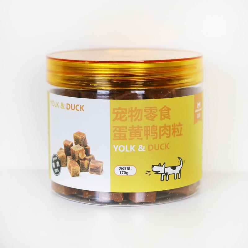 柒仔宠物 益和狗狗零食能量蛋黄牛肉粒170g蔓越莓牛泰迪训练奖励