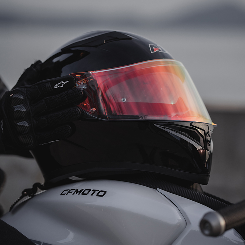 艾狮摩托车头盔男3C认证大头围机车加大码全盔四季带蓝牙耳机冬季 - 图3