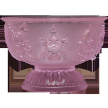 New ancient method of glazed eight-use Xiang for water glass glazed holy water glass Home Giver Former supply with Buddhist supplies 