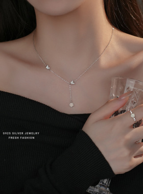 s925纯银玫瑰花戒指女简约轻