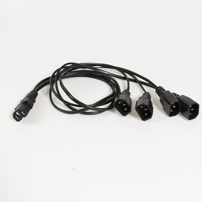 电动车三轮车品字插头一分二转换接头地摊电瓶连接线充电器输出线,淘宝优惠券,粉丝福利购,淘宝优惠卷